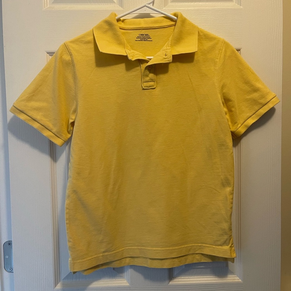 Cherokee Kids Yellow Polo Shirt